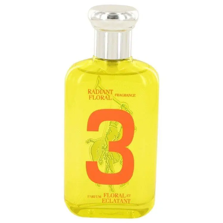 Ralph Lauren Polo The Big Pony Collection 3 Yellow 3.4 oz Edt Spray Full