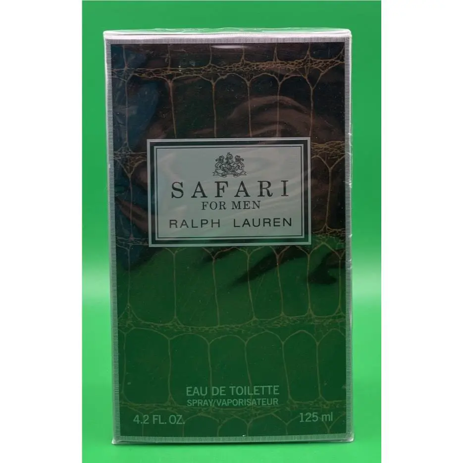 Ralph Lauren Safari Eau de Toilette Cologne For Men – 4.2 fl oz / 125 ml