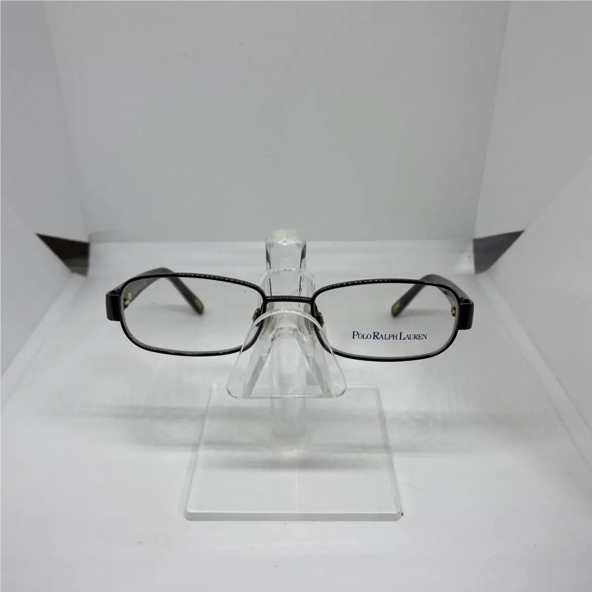 Polo Ralph Lauren Polo 8028 104 Kids Eyeglasses Frames Brown Red Plaid 44-14-125