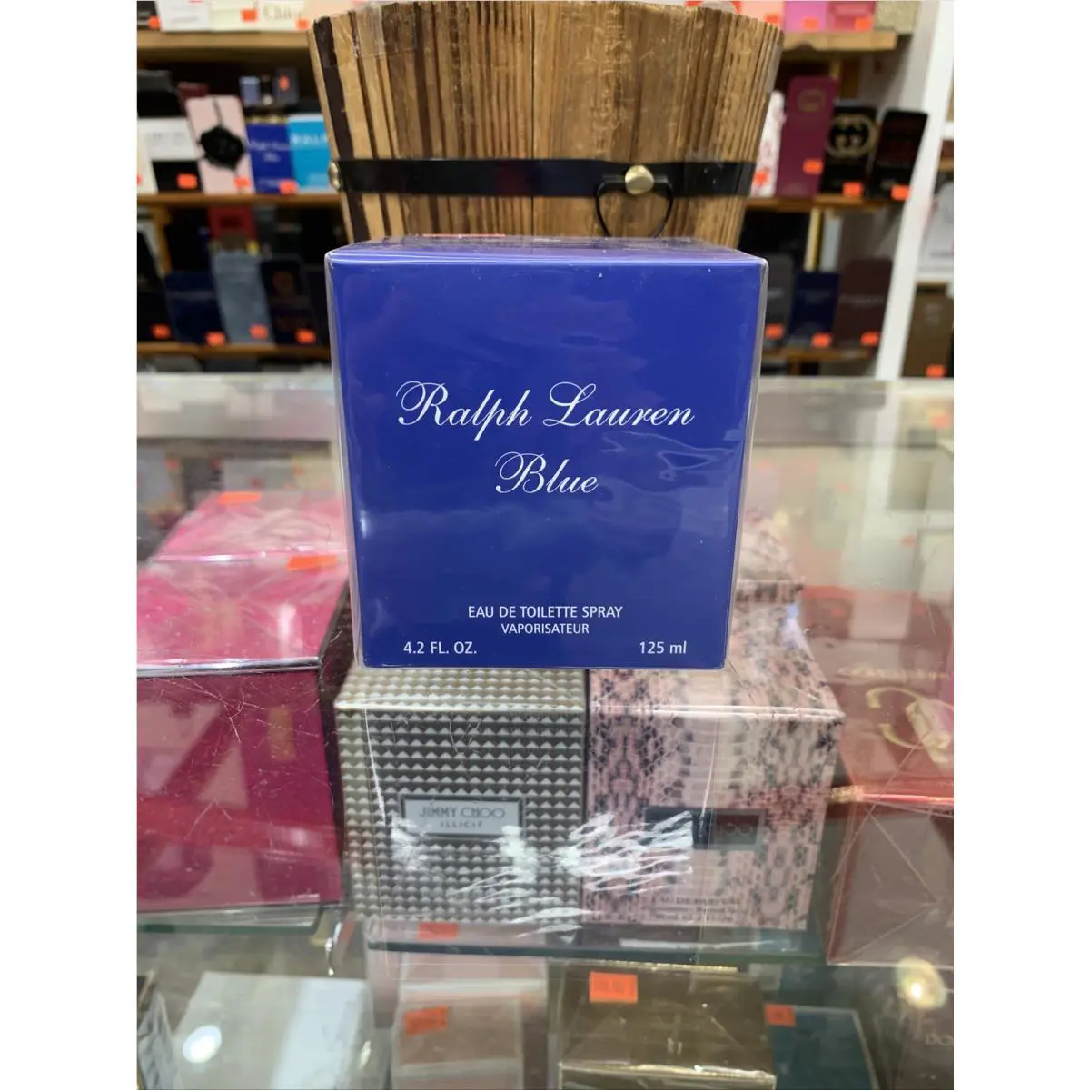 Ralph Lauren Blue Perfume 4.2 Oz 125 ml Edt Eau De Toilette Spray Women