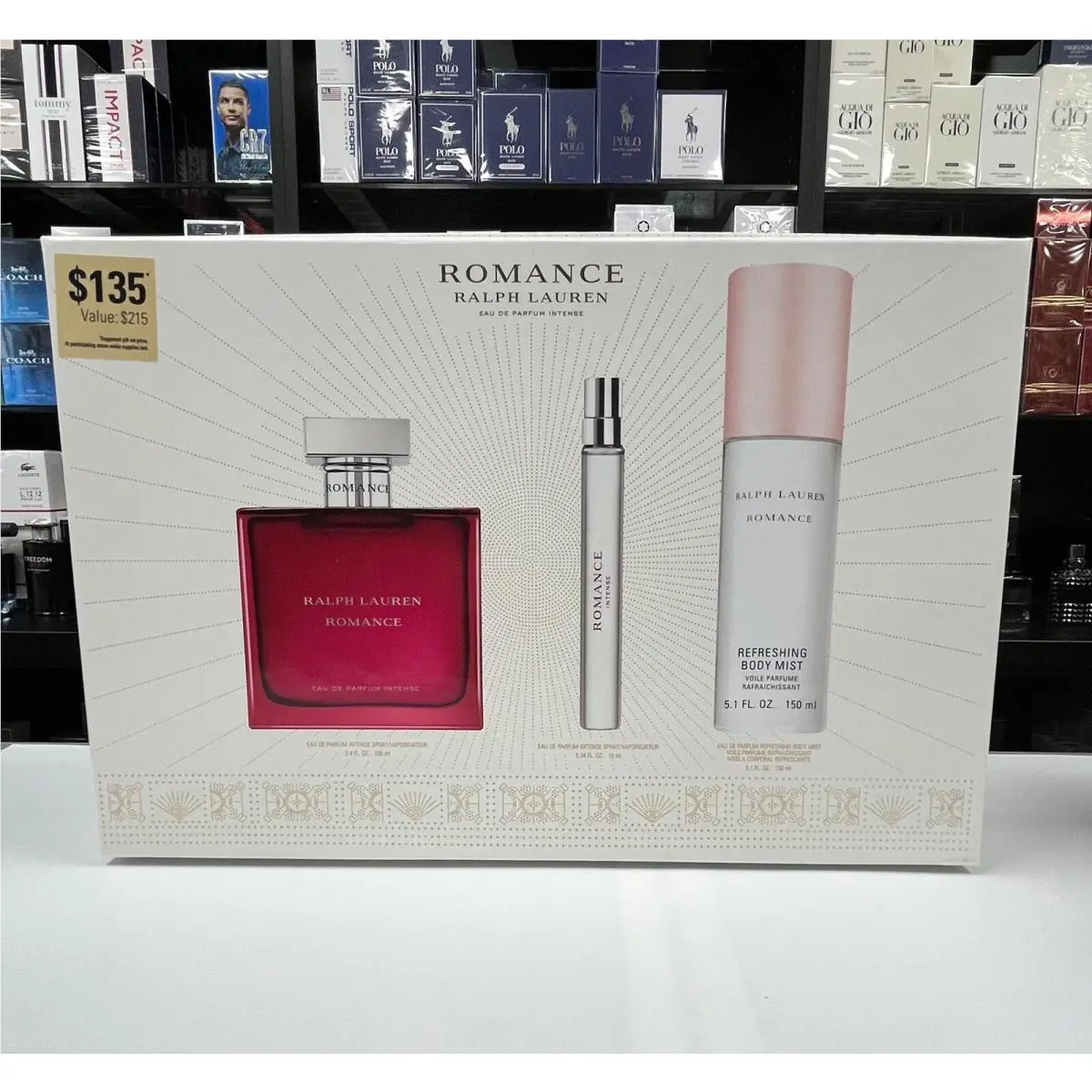 Ralph Lauren Romance Intense 3 Piece Set Eau de Parfum For Women