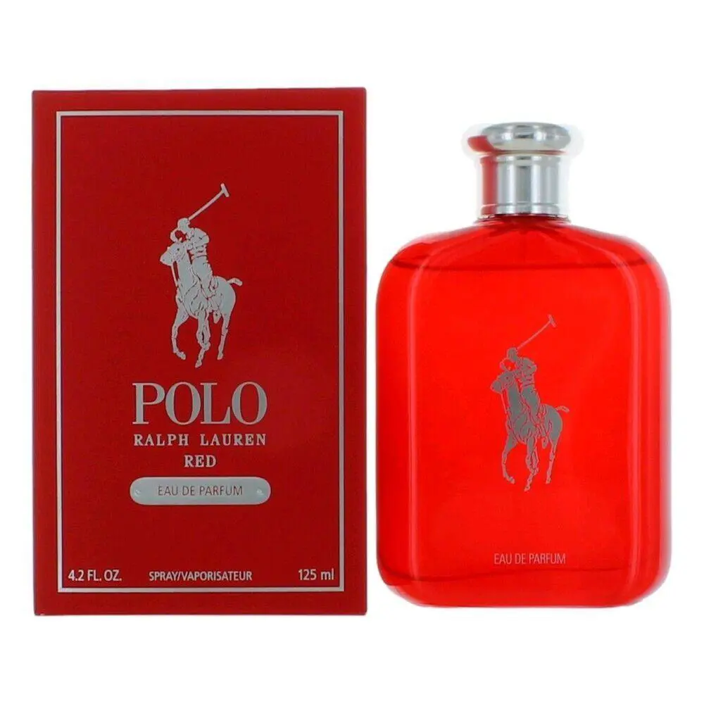 Polo Red by Ralph Lauren 4.2 oz Edp Spray For Men Eau De Parfum