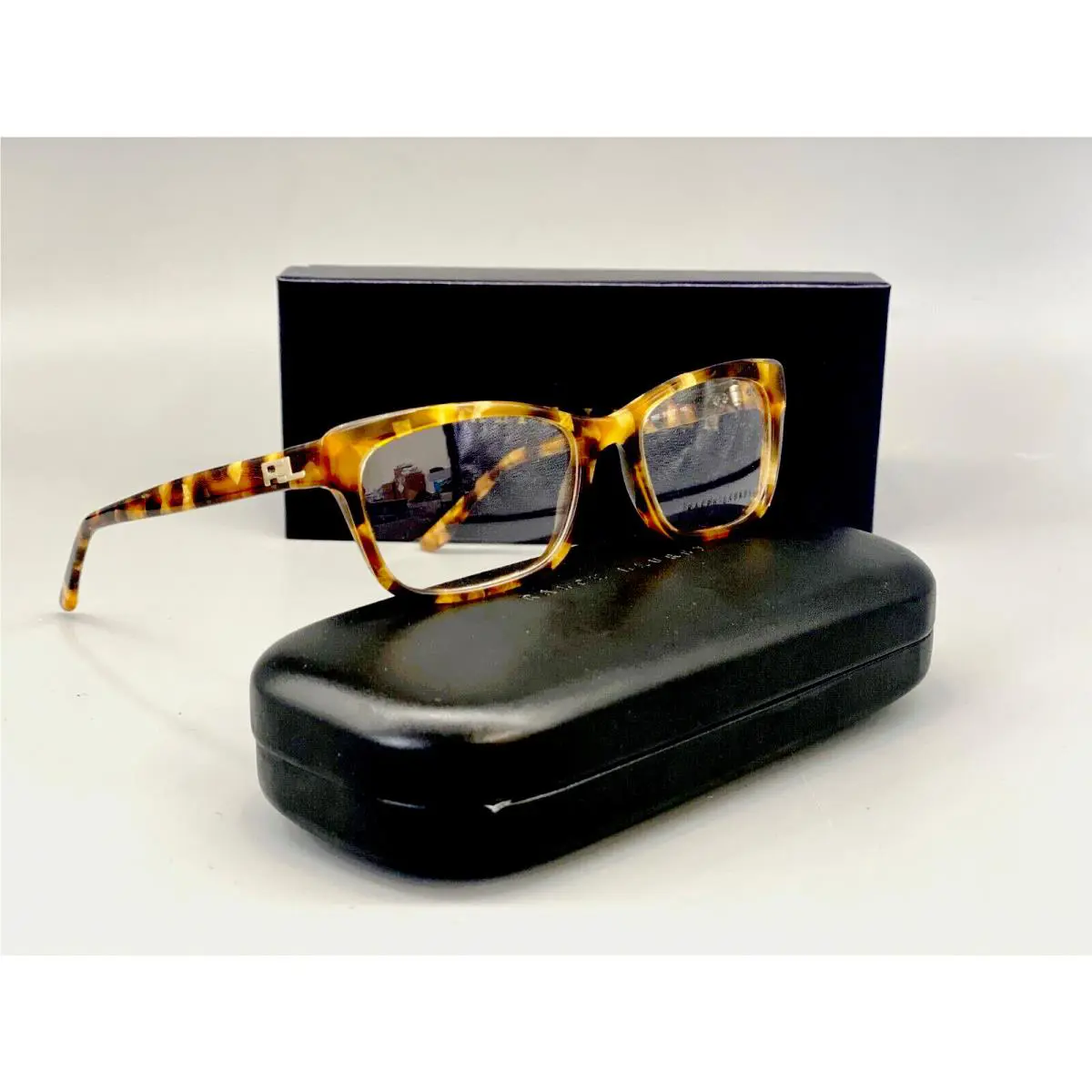 Ralph Lauren RL6169 5657 Havana Gold Eyeglasses 51-17-140 Case Cloth