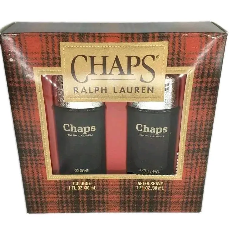 Chaps by Ralph Lauren Set: Cologne 1 oz and After Shave 1 oz Box Imperfect