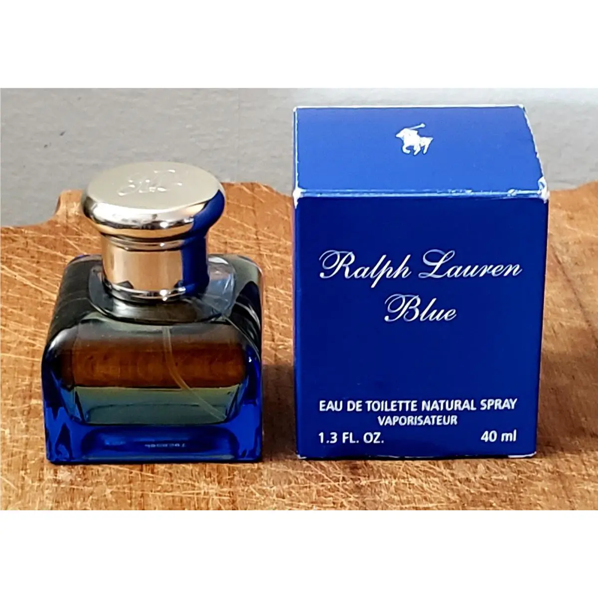 Ralph Lauren Blue Women`s Eau de Toilette Spray Perfume Parfum 1.3 oz w/ Box
