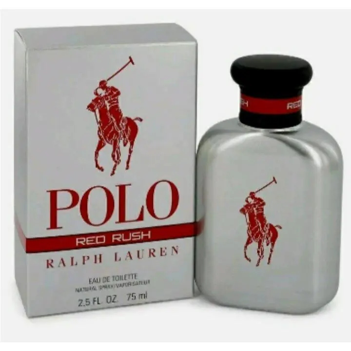 Polo Red Rush by Ralph Lauren For Men 2.5oz/75ml Eau de Toilette Natural Spray