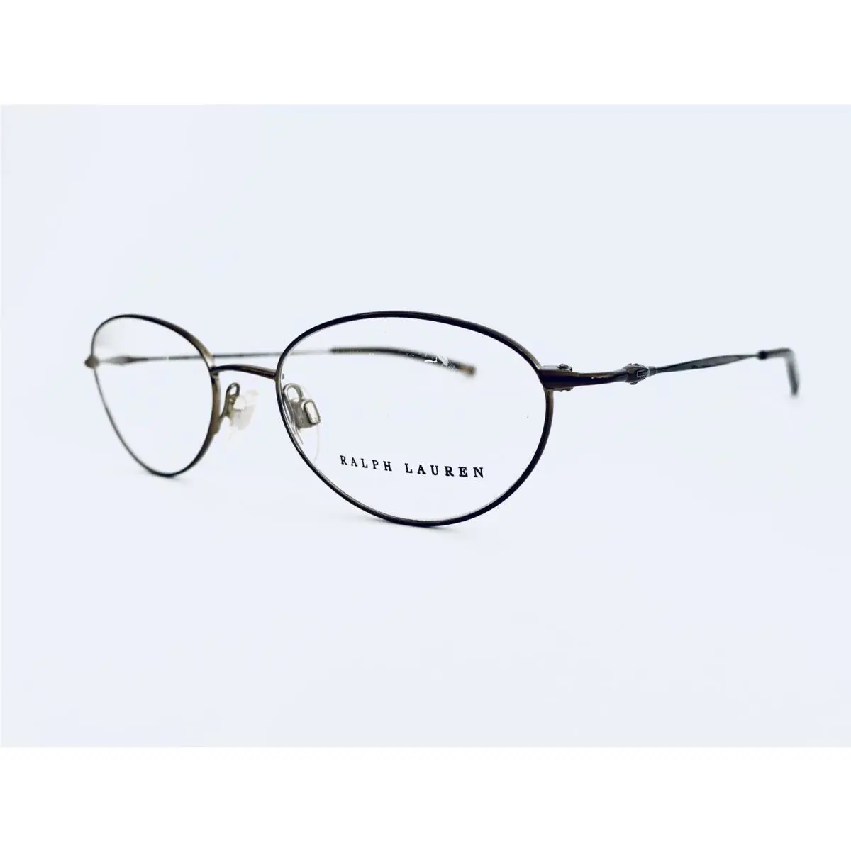 Thin Dark Gold Metal Oval Glasses Italy RL5011 9023 48 17 135 by Ralph Lauren