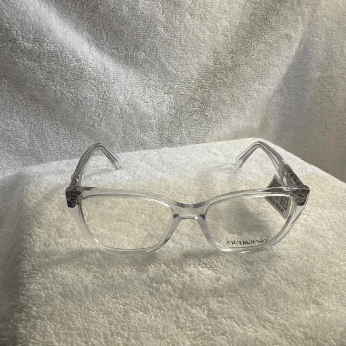 SK2008 1027 Eyeglasses Women`s Crystal 51-17-140 Clr Shn Demo Lens by Swarovski