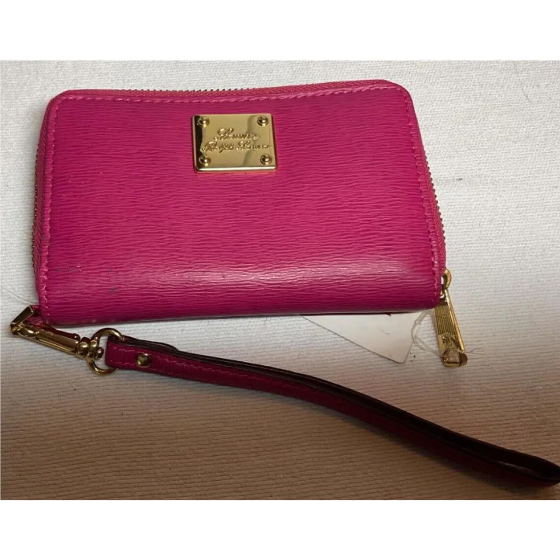 Ralph Lauren Womens` Wallet Newbury Pink Electronic Wristlet RETAIL-$88