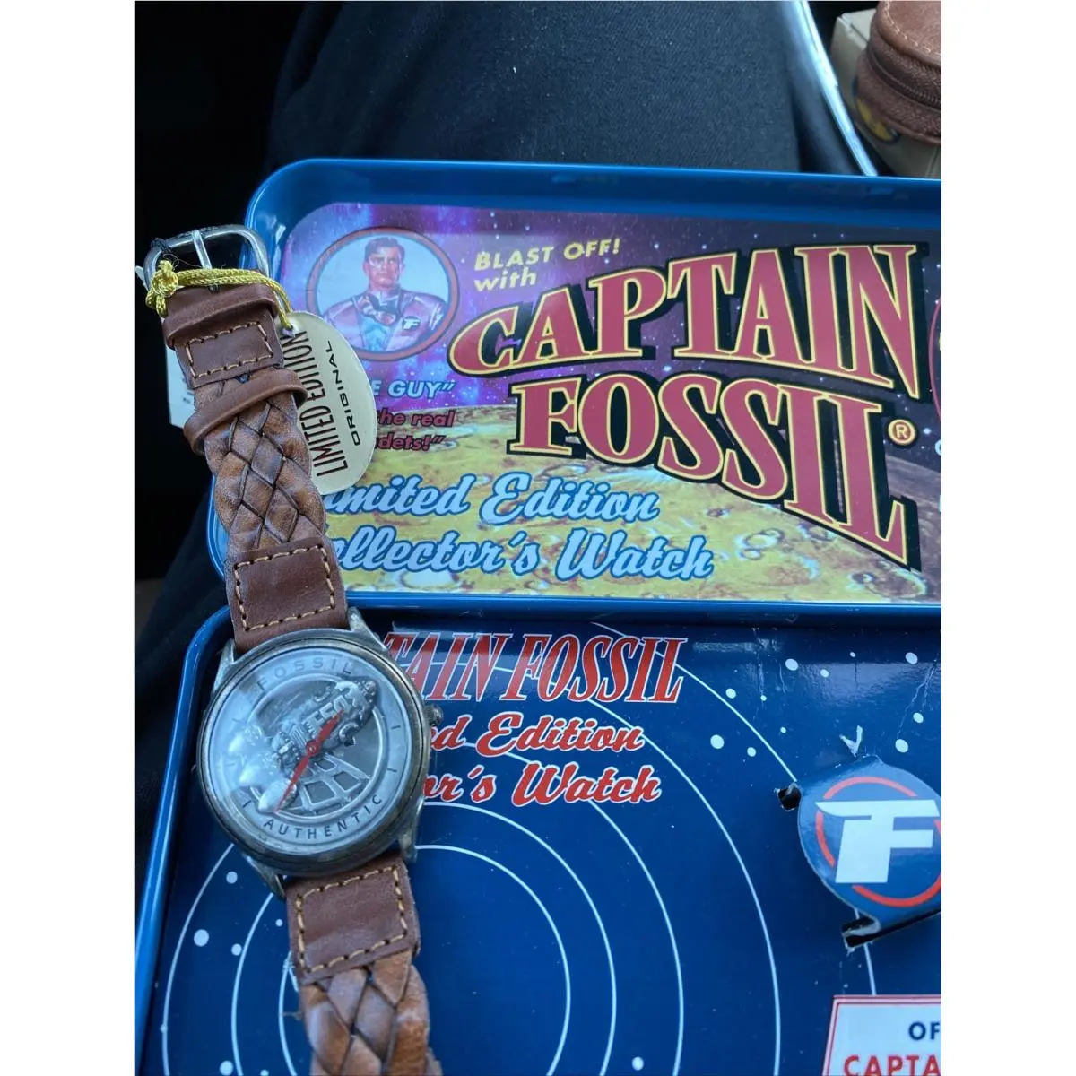Limited Edition Captain  Rocket Watch Mint Cond Never Worn LE-9432 by Fossil