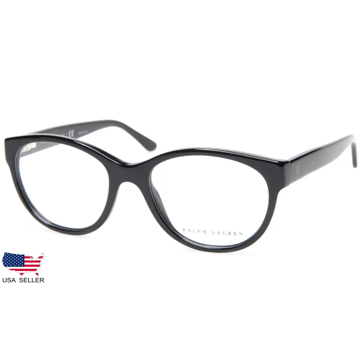 Ralph Lauren RL 6104 5001 Black Eyeglasses Glasses Frame 50-17-140 B40mm