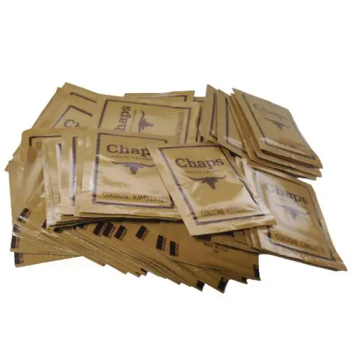Chaps Cologne by Ralph Lauren 47 pc Individual Towlette Packs Vintage Rare