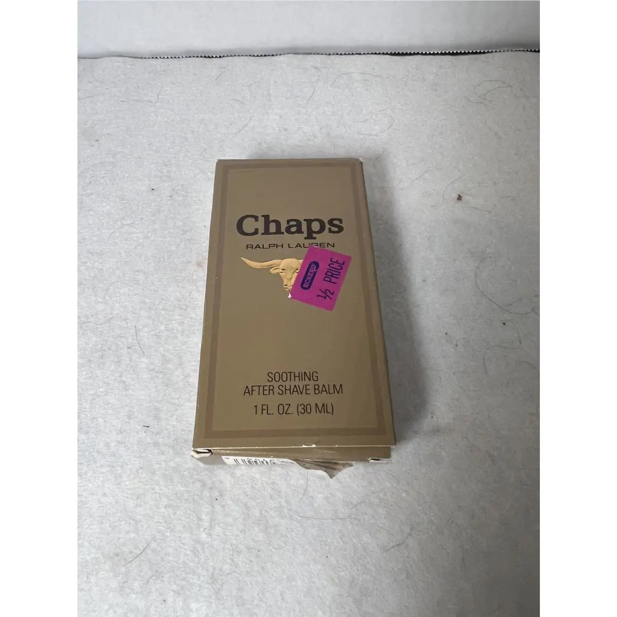 Chaps Ralph Lauren Vtg Soothing Aftershave Balm 1 Fl Oz 70s 1979 RL Bottle