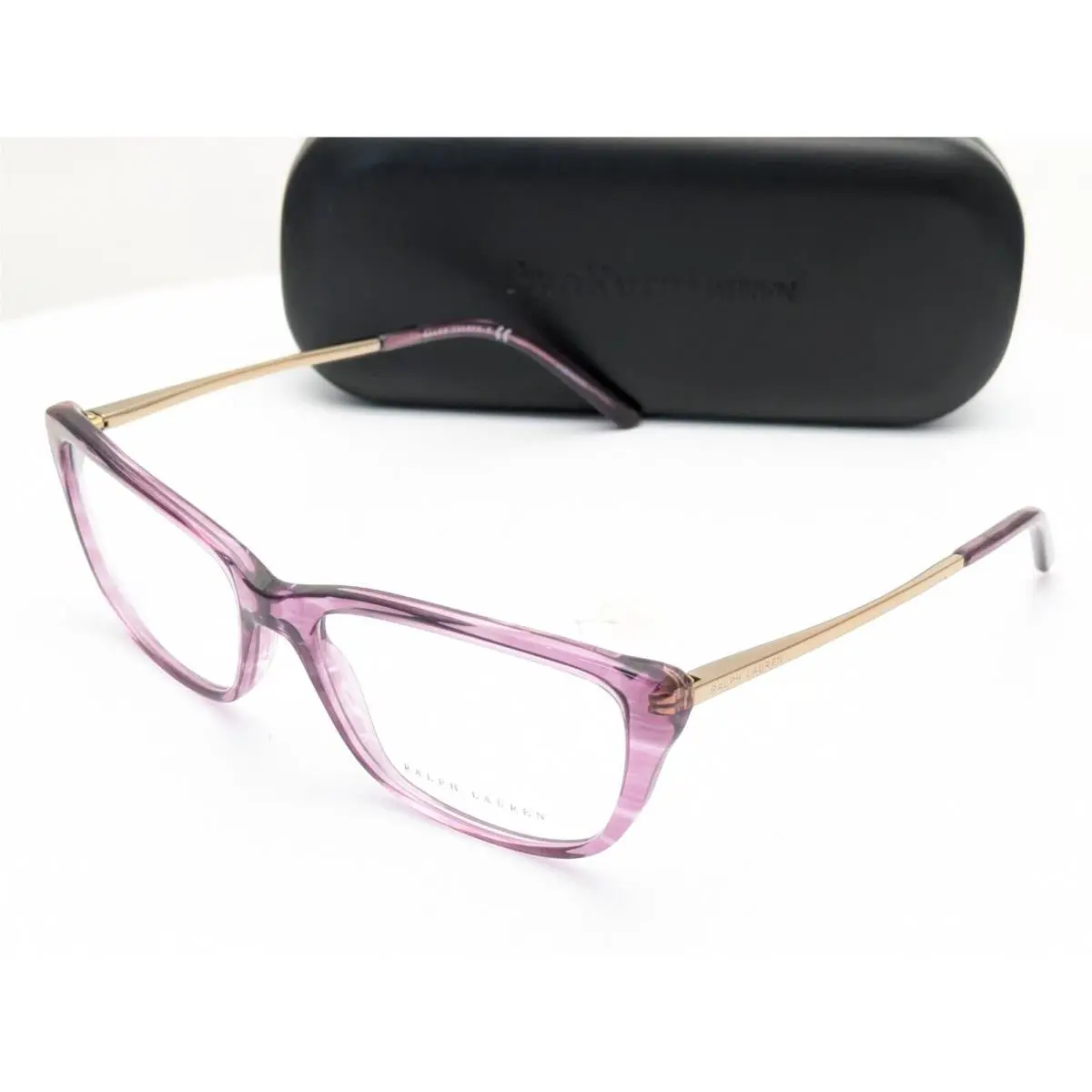 Ralph Lauren RL6189 5768 Cat Eye Striped Purple Womens Eyeglasses 54mm