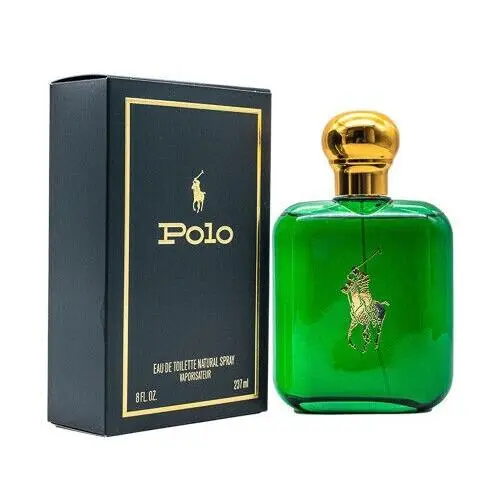 Polo Green by Ralph Lauren Eau de Toilette Spray For Men 8oz Box
