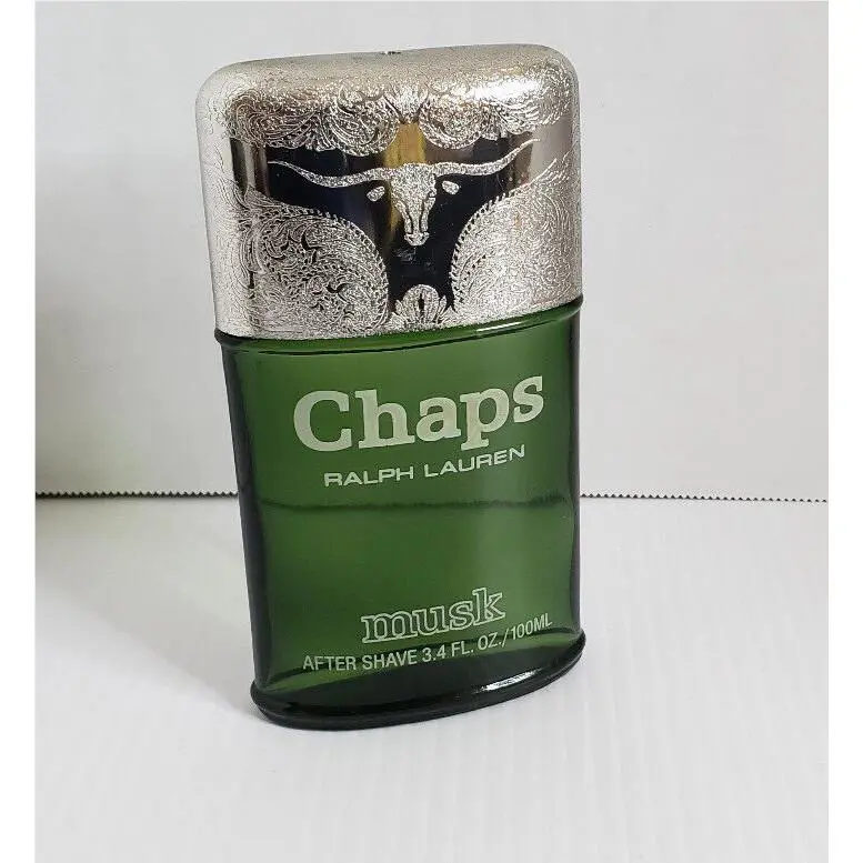 Vintage Chaps Ralph Lauren Musk After Shave 3.4 Oz 100ml Large