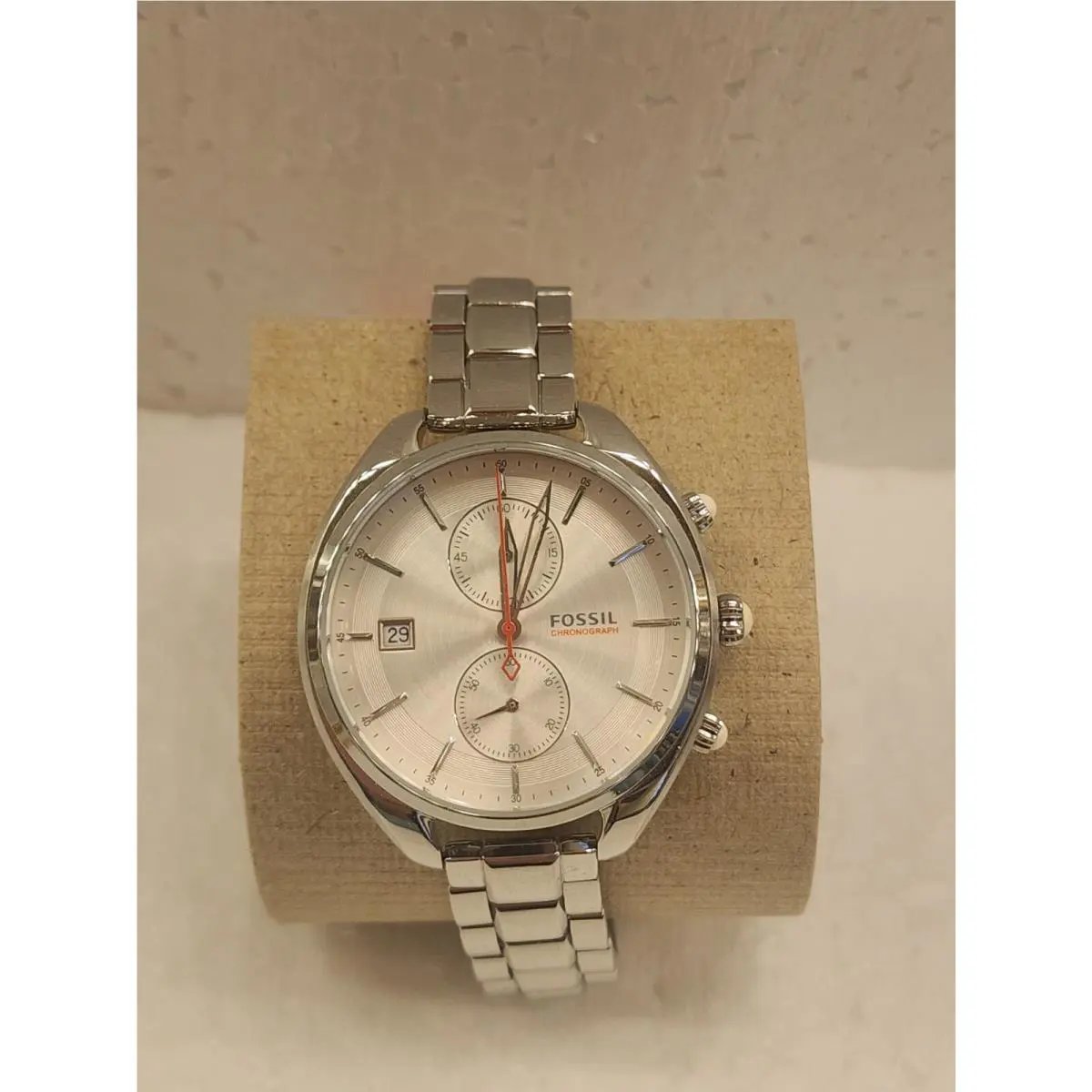 Fossil Women`s Racer Analog Silver Dial Watch - CH2975