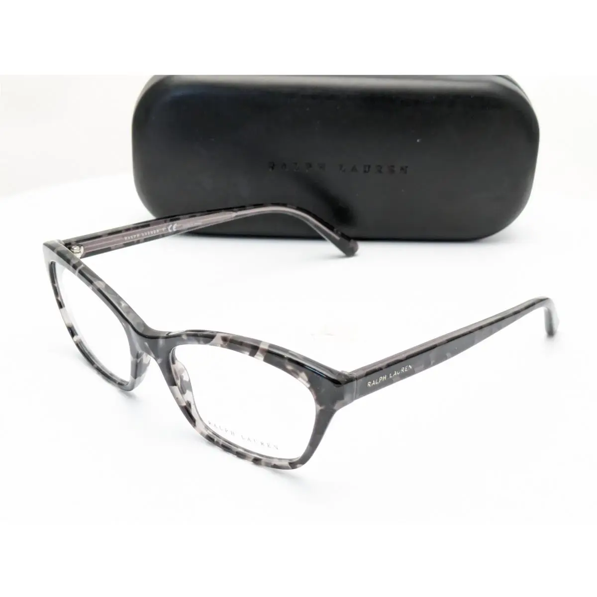 Ralph Lauren RL6168 5745 Cat Eye Shiny Black Havana Womens Eyeglasses 52mm