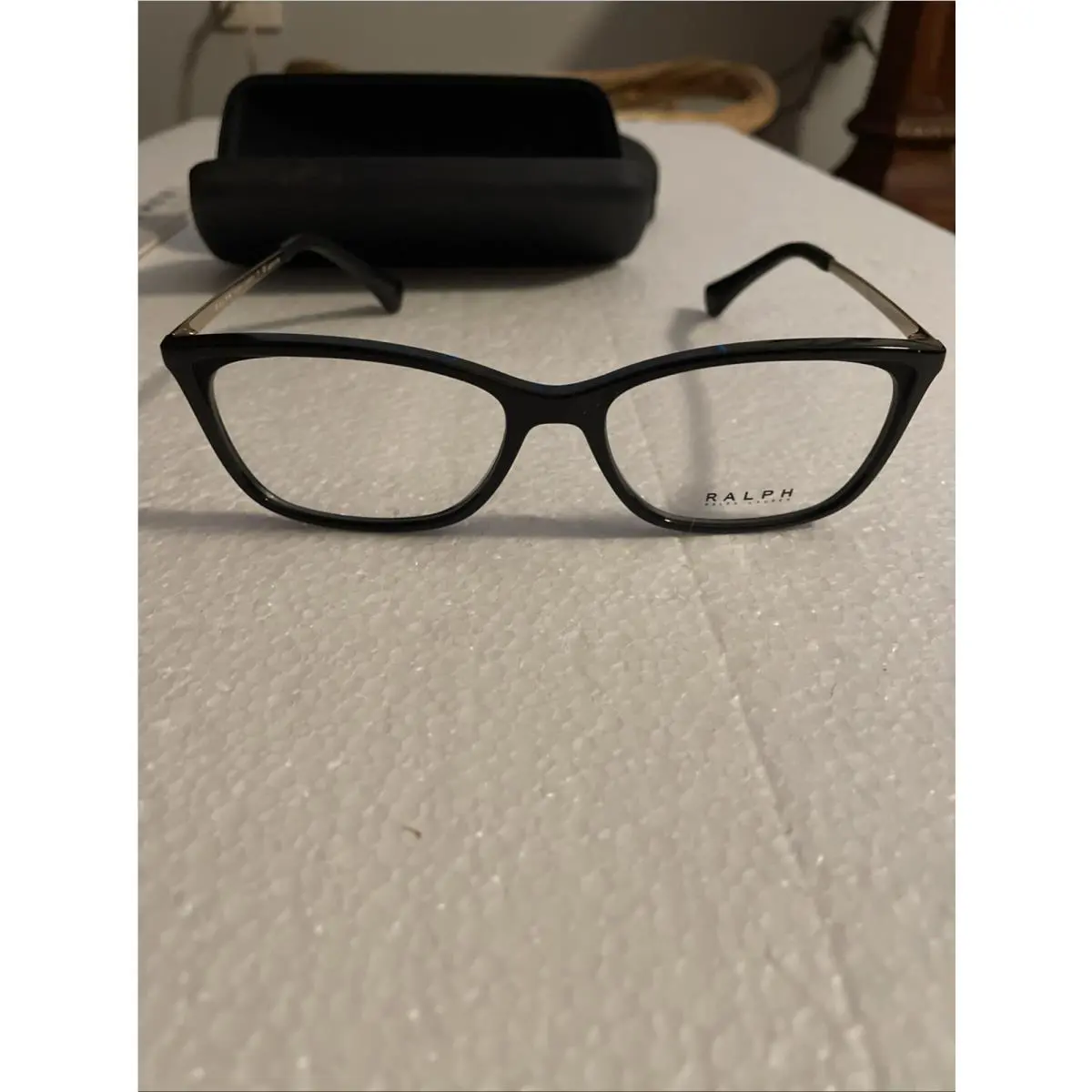 Ralph Lauren RA7130 5001-eyeglass Frames-54/16/140-full Frame Black-rectangle