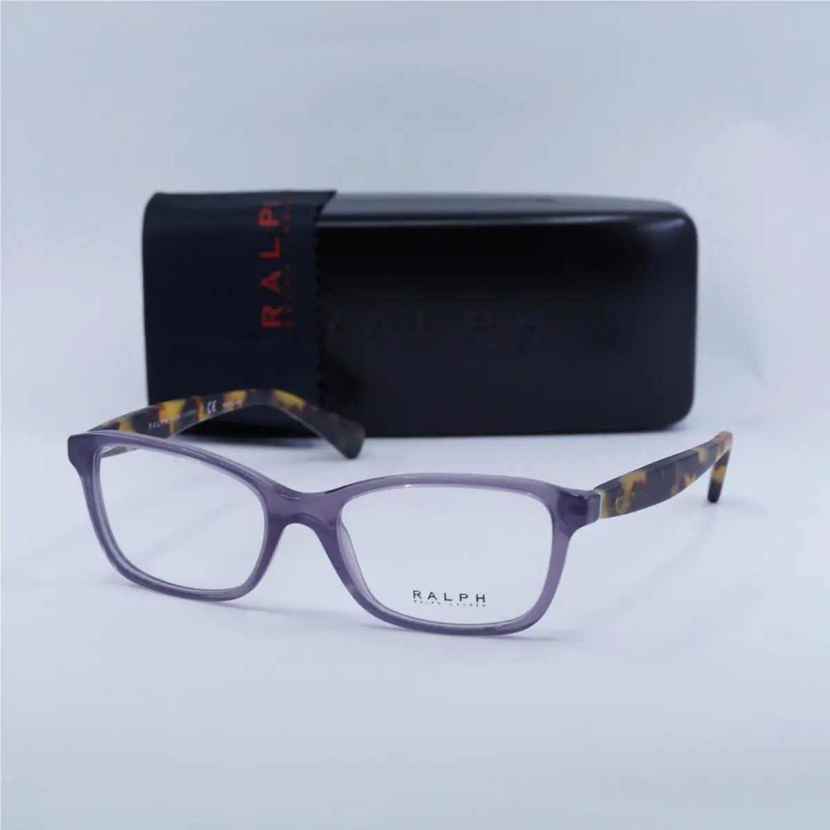 Polo Ralph Laurent RA7062 1374 Transparent Violet/havana 51mm Eyeglasses