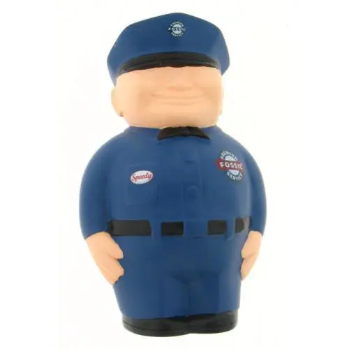 Watch Co. Speedy Delivery Man Coin Bank Limited Edition Vintage Rare by Fossil