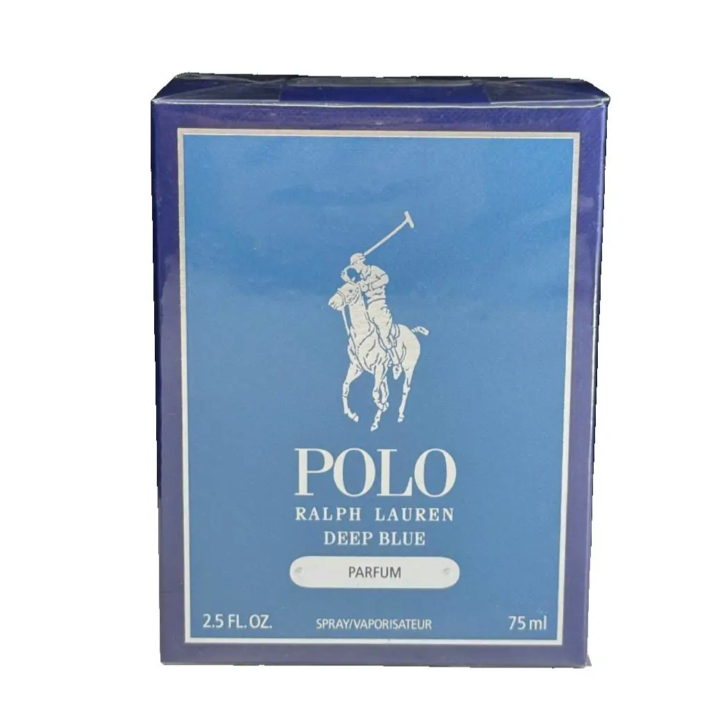 Polo Deep Blue Mens Ralph Lauren Parfum Spray 2.5 oz 75 ml Fruity Spicy