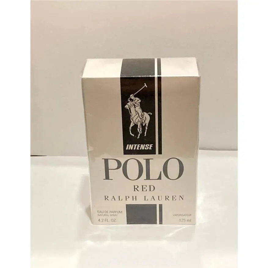 Polo Red Intense By Ralph Lauren 4.2oz Edp Spray In White Box