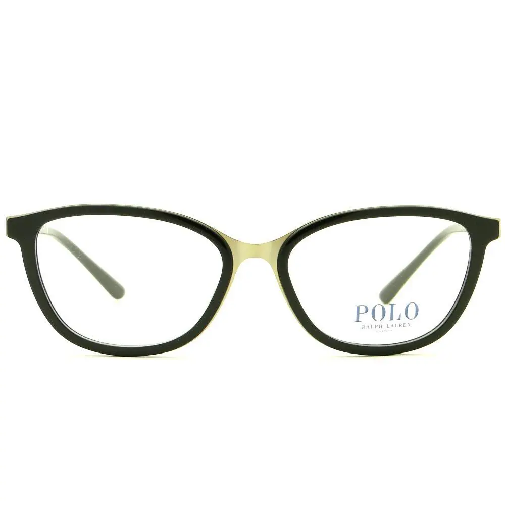 Polo Ralph Lauren PH 1166 9169 Black Gold Eyeglasses 53-15-140 MM