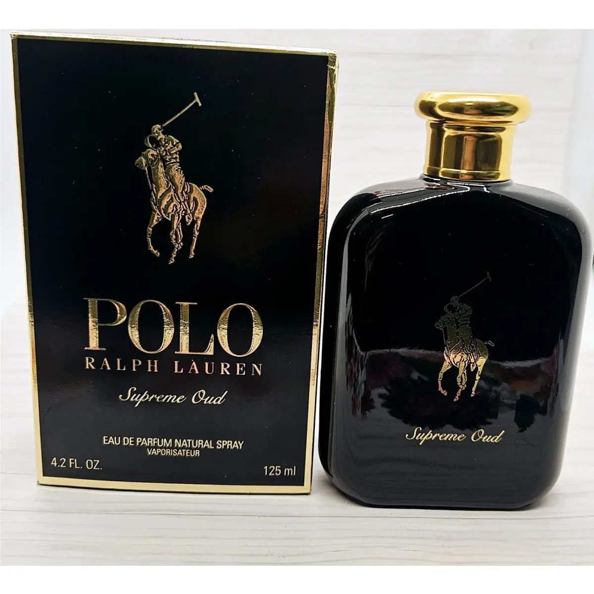 Ralph Lauren Polo Supreme Oud 4.2oz Men`s Eau de Parfum Vintage/classic 2014