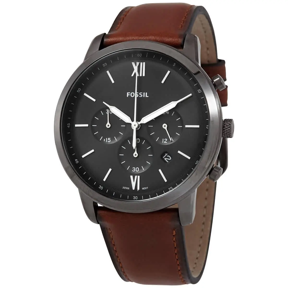 Fossil Neutra Chronograph Quartz Black Dial Men`s Watch FS5512