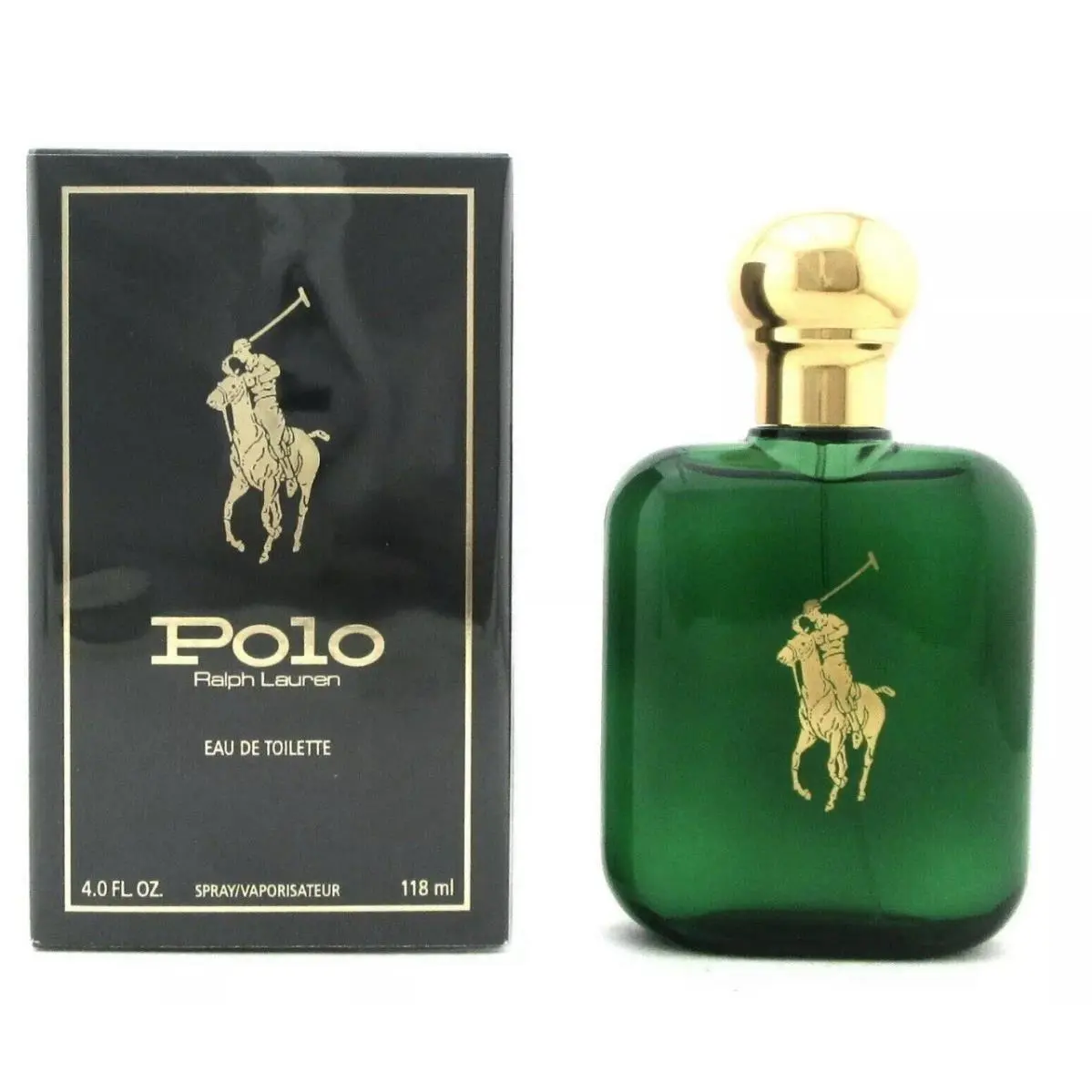 Polo Green by Ralph Lauren Eau de Toilette Spray For Men 4oz Box