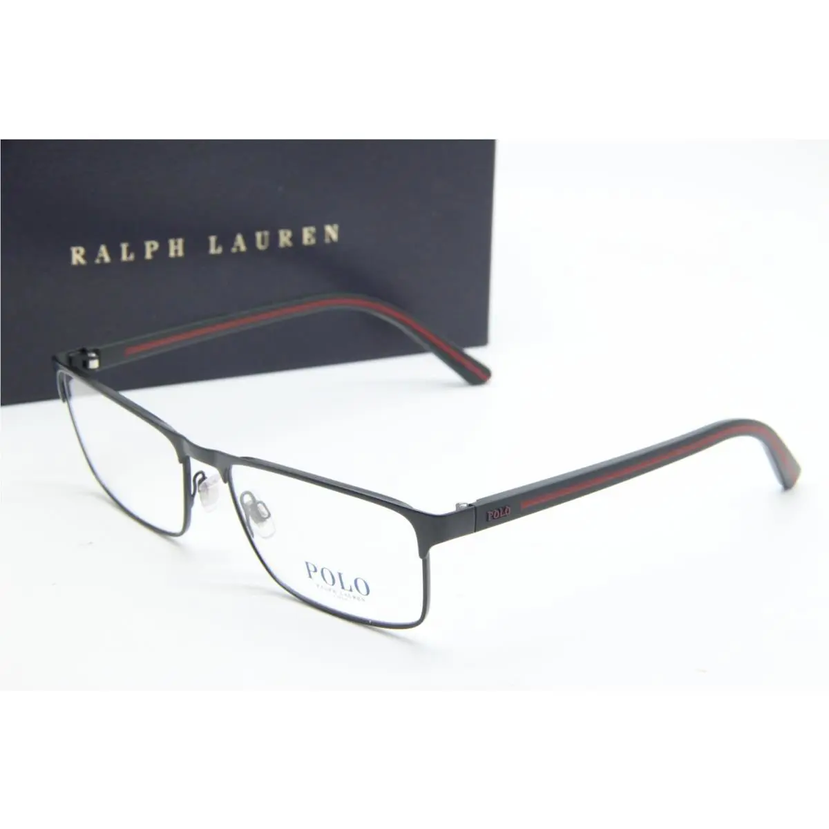 Polo Ralph Lauren PH 1207 9160 Matte Black Eyeglasses W/case 56-16