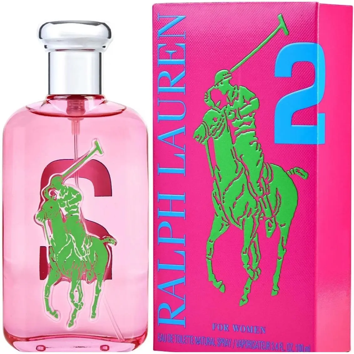 Ralph Lauren The Big Pony Collection Pink 2 Perfume Edt Spray 1.7 oz