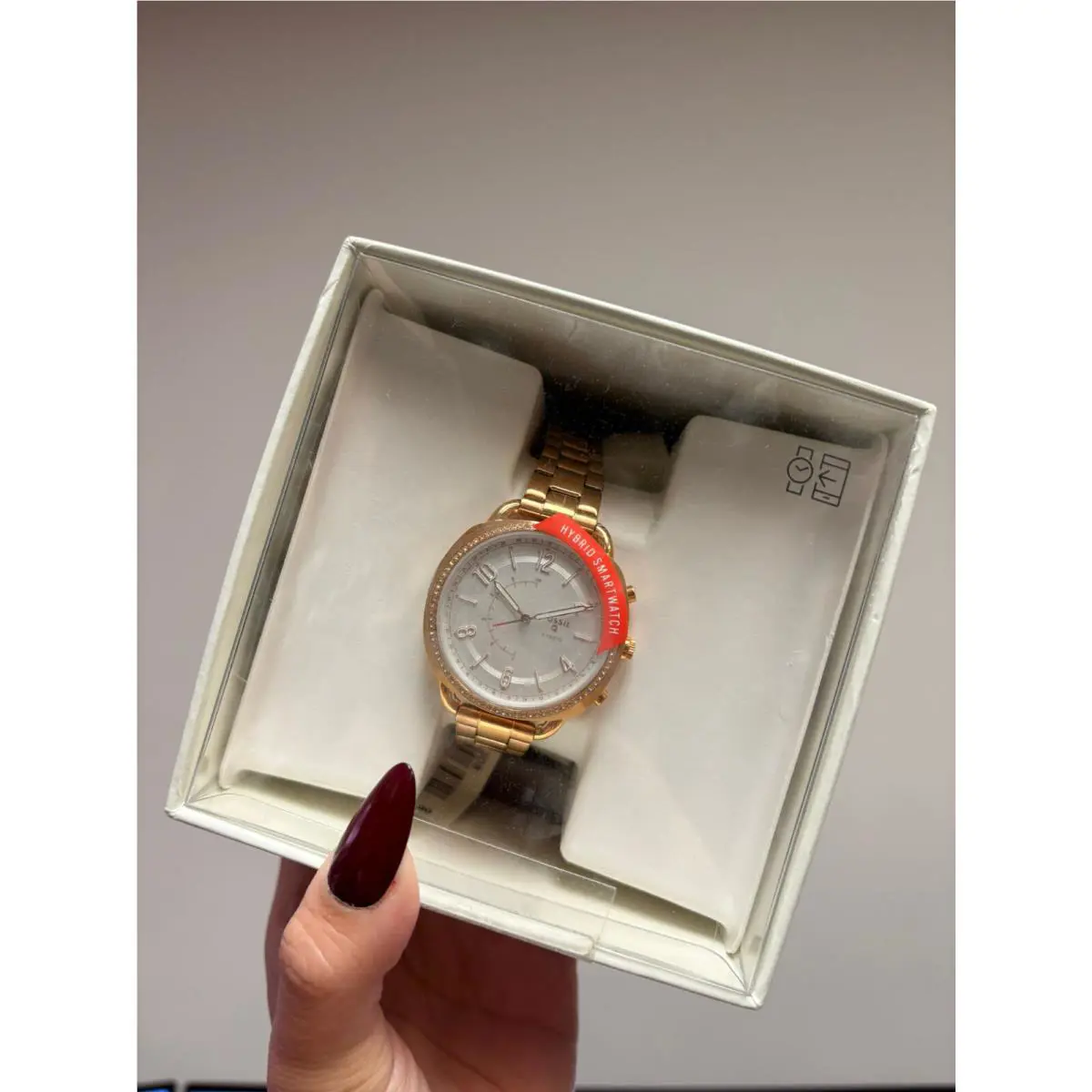 Q Accomplice Womens Smartwatch FTW1208 38mm Rose Gold by Fossil