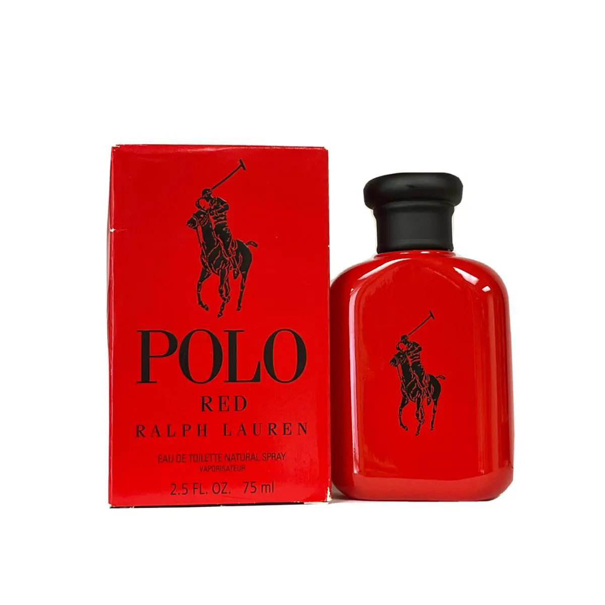 Polo Red by Ralph Lauren Men 2.5 oz/75 ml Edt Spray Box IS Slightly Damaged See