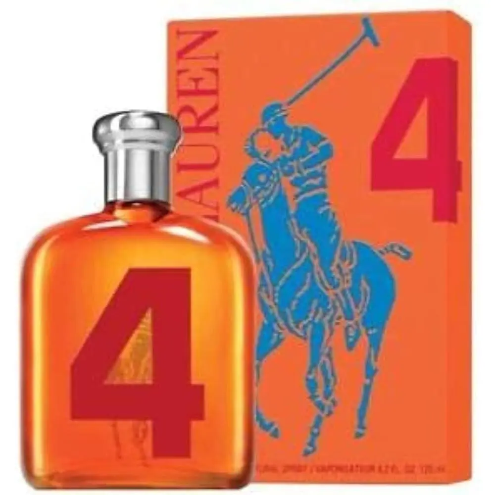 Men Polo Big Pony 4 By Ralph Lauren Eau De Toilette 4.2oz/125ml
