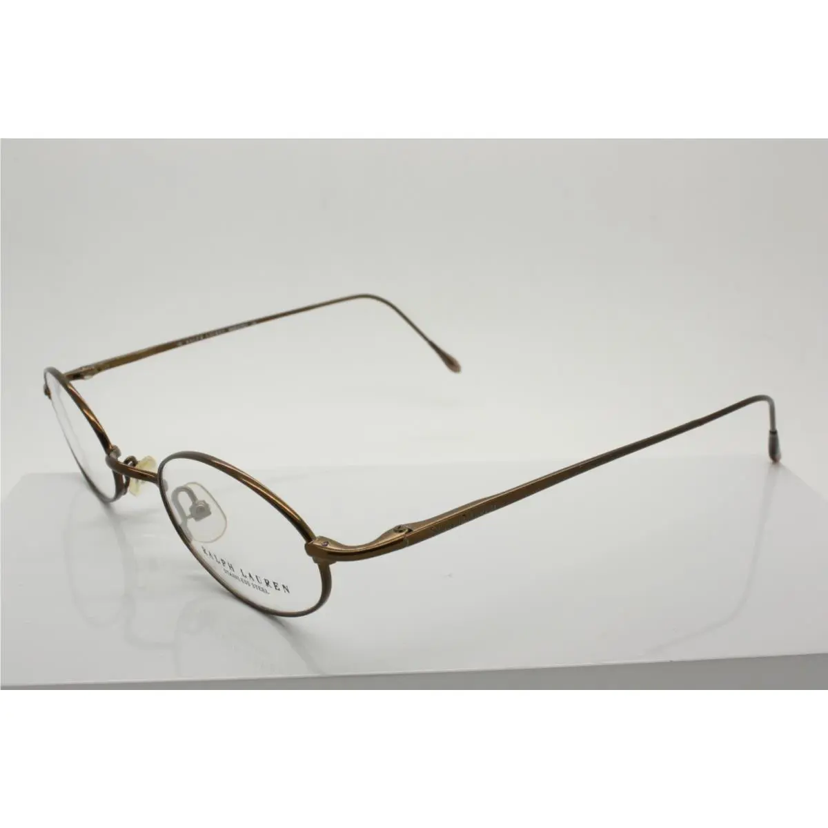 Polo Ralph Lauren RL 659 K1G Brown Stainless Steel Eyeglasses 44-22-135 mm
