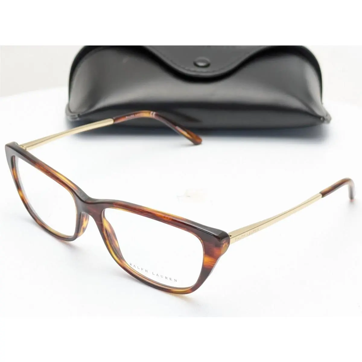 Ralph Lauren RL6189 5004 Cat Eye Striped Havana Womens Eyeglasses 54mm