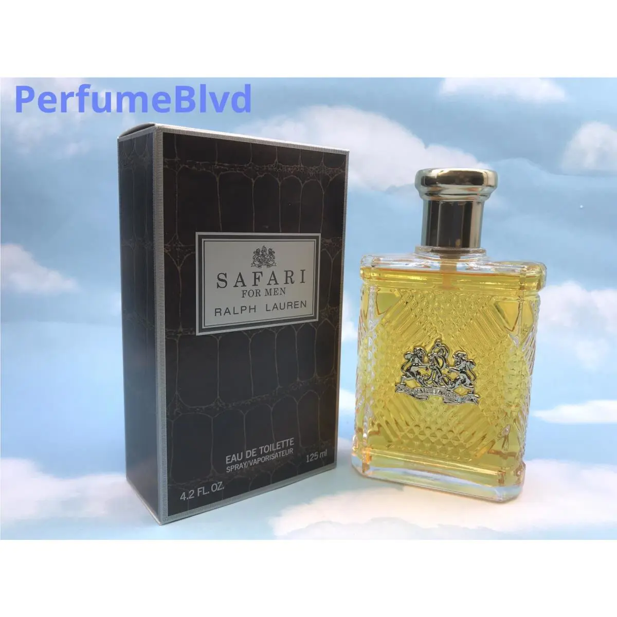 Safari Ralph Lauren 4.2 Fl.oz 125 ML Eau DE Toilett Spray For Men Box