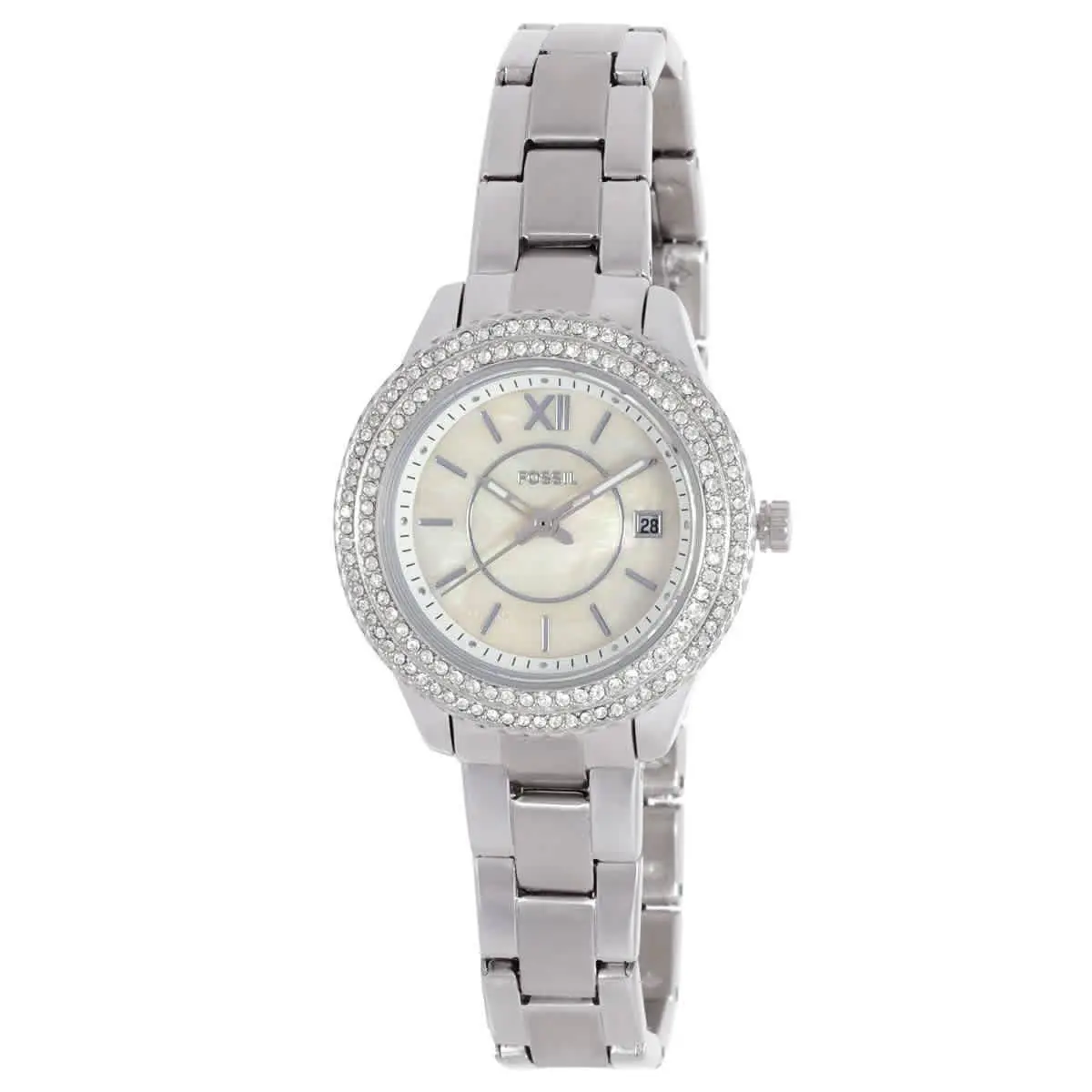 Stella Quartz Crystal Mop Dial Ladies Watch ES5137 by Fossil