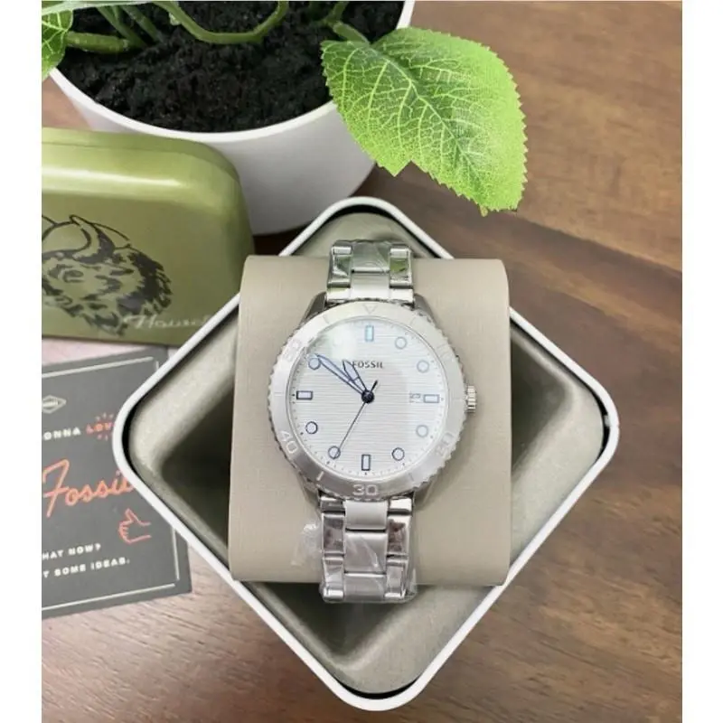 Fossil BQ3595 Dayle Three-hand Date Stainless Steel Watch