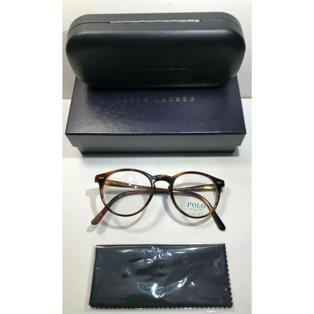 Ralph Lauren PH2083 Eyeglasses Color 5007 Havana Striped Size 48-20-145 - Frame: Havana Striped, Lens: Demo Lens