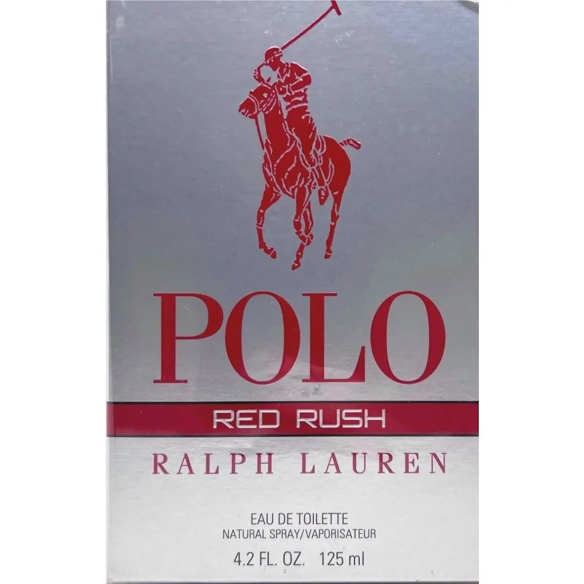 Ralph Lauren Polo Red Rush Eau DE Toilette Spray Men 4.2 Oz / 125 ml