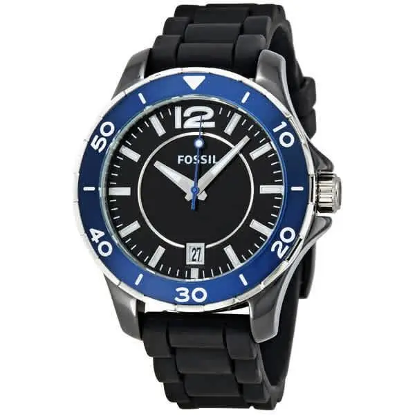 CE1036 Casual Black Dial 38 mm Unisex Watch by Fossil