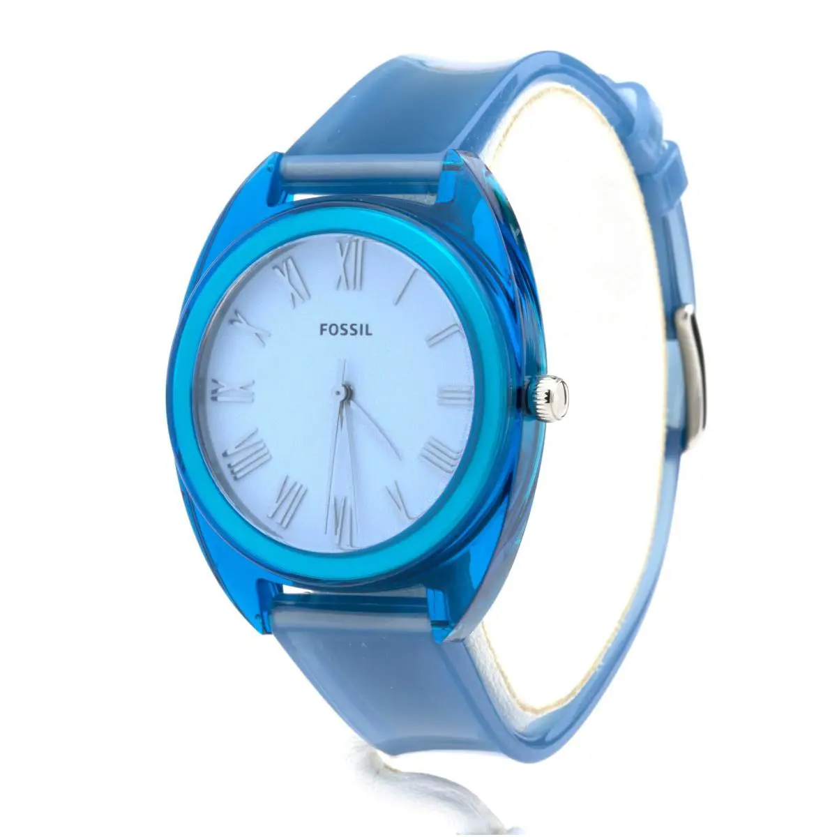 Women`s Jude Blue Silicone Watch ES4859 by Fossil