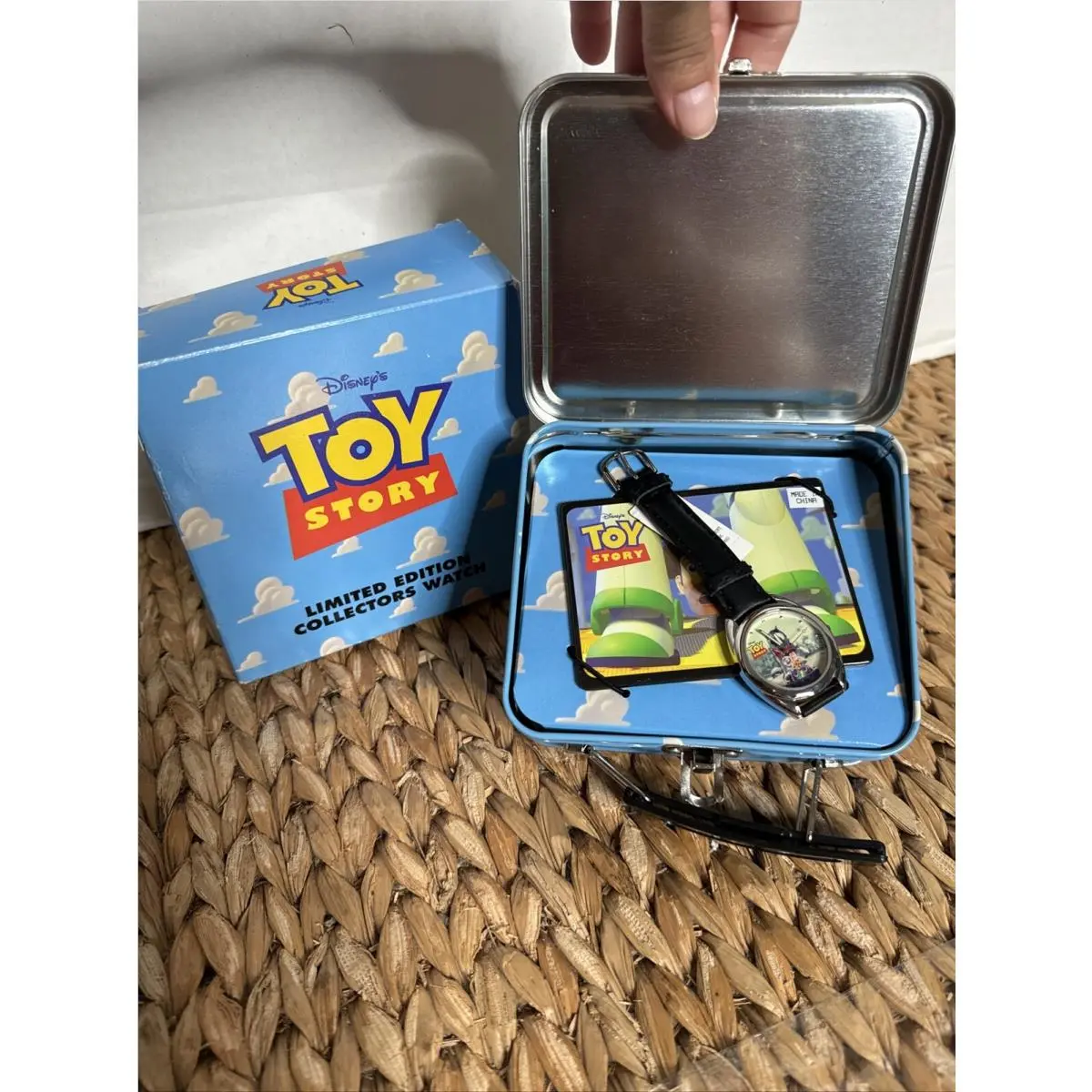 Mint 1996  Numbered Ed. Toy Story Buzz Woody Watch LI-1441 by Fossil