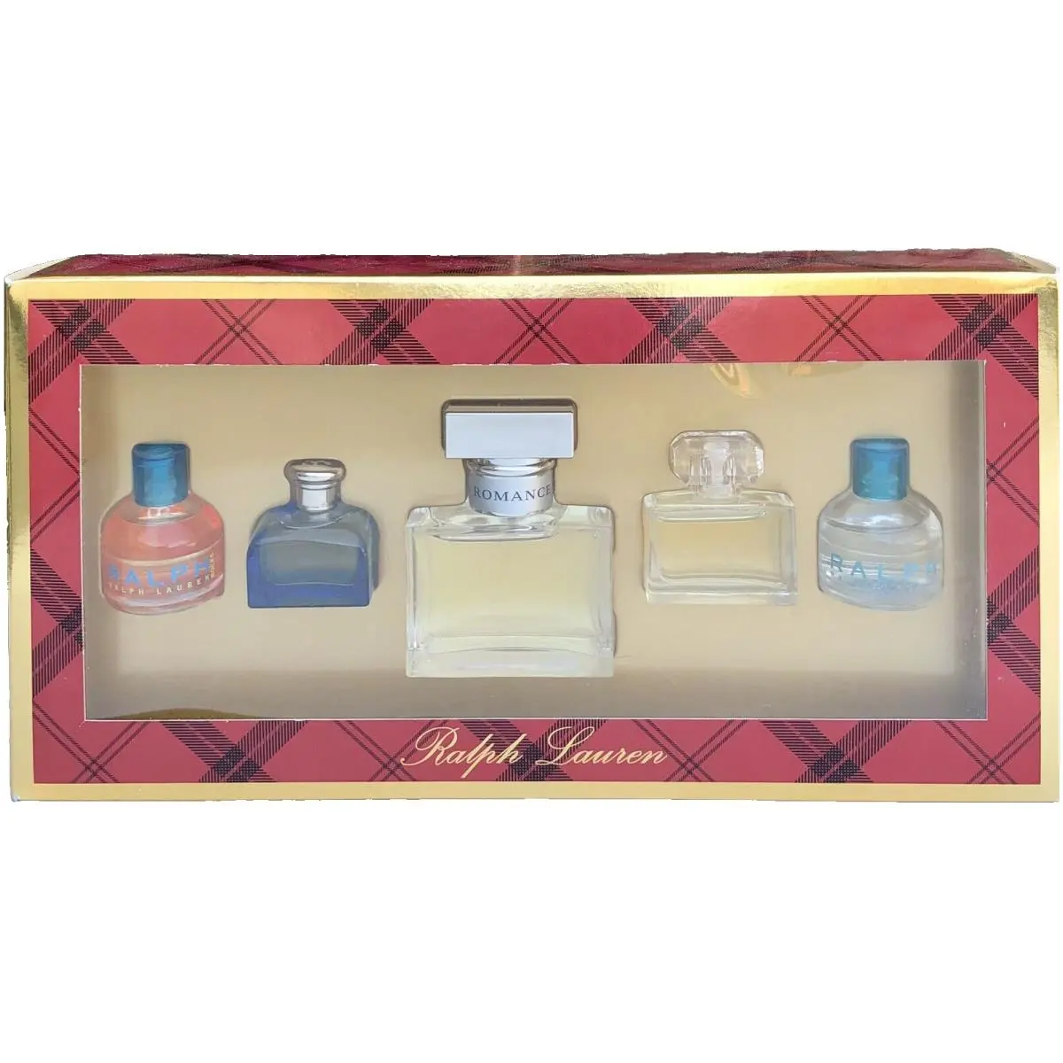 Vtg Ralph Lauren Set Romance + Mini Perfumes Rocks Blue Always Yours Ralph