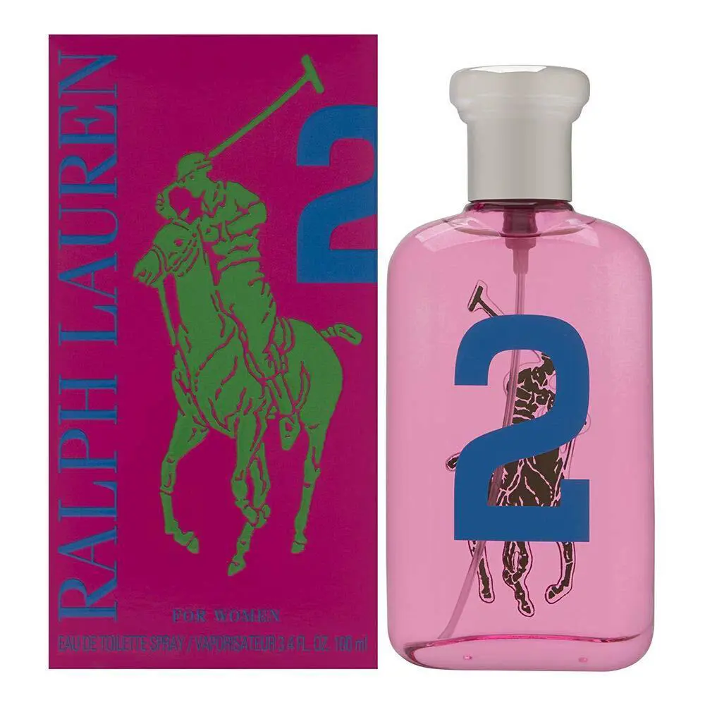 Big Pony Pink 2 by Ralph Lauren Eau De Toilette Spray 3.4 oz Women`s Fragrances - Pink