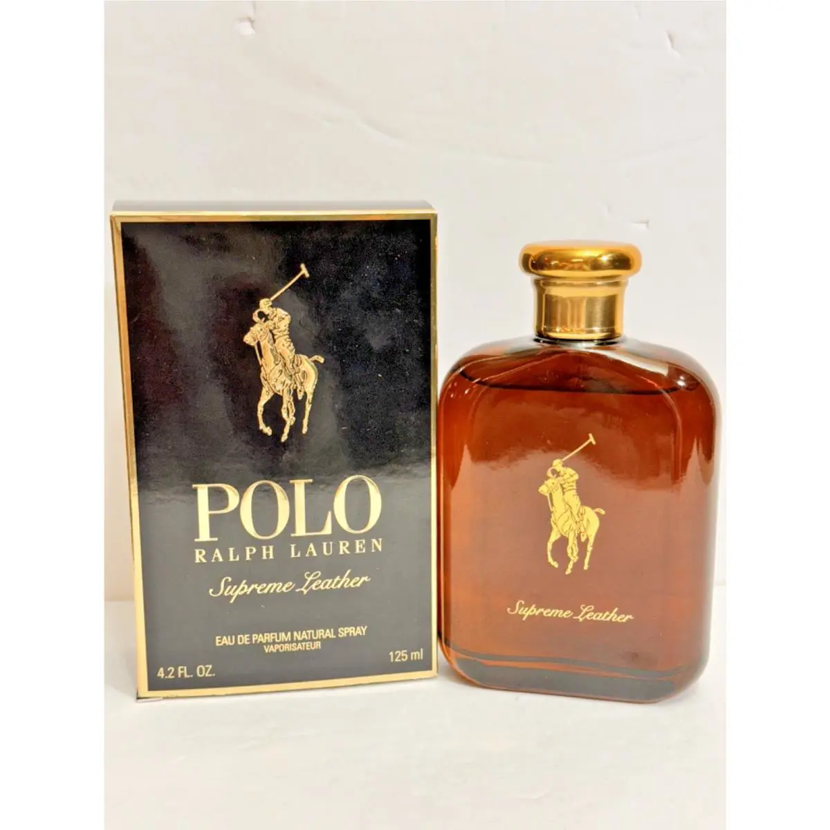 Polo Supreme Leather 4.2 oz Parfum Cologne For Men by Ralph Lauren