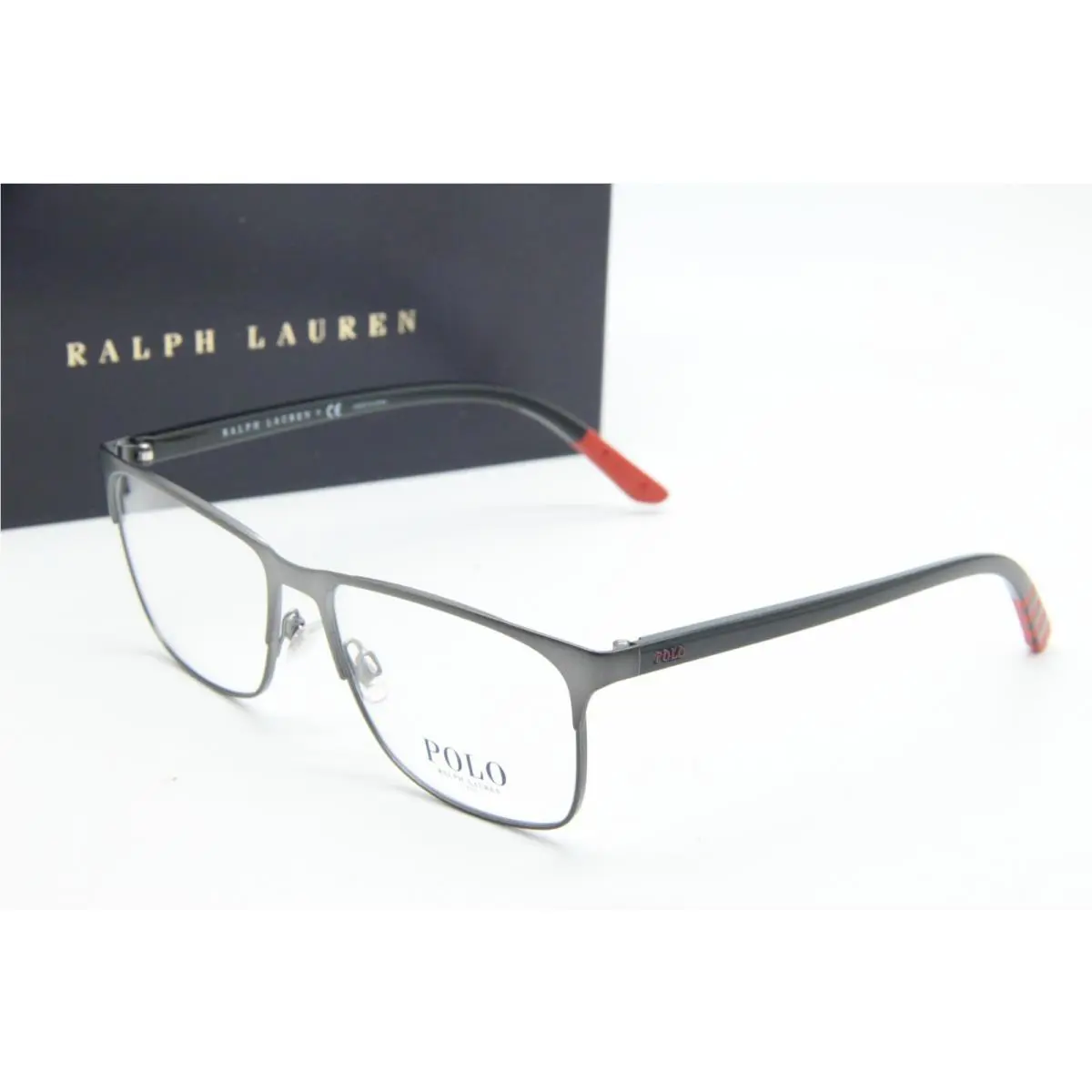 Polo Ralph Lauren PH 1211 9157 Gunmetal Eyeglasses W/case 55-16